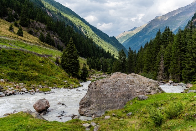 Dolina Stubaital, Tyrol, Austria