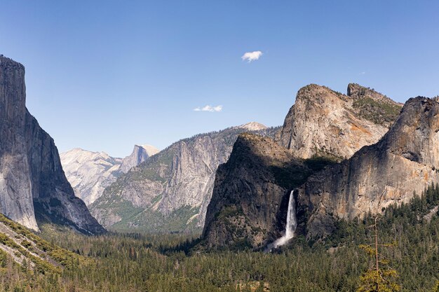 Dolina Yosemite. Park Narodowy Yosemite, Wodospad