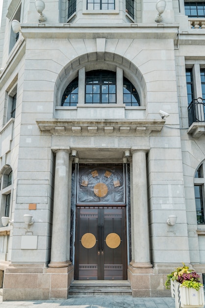Drzwi europejskiego stylu drzwi budynku