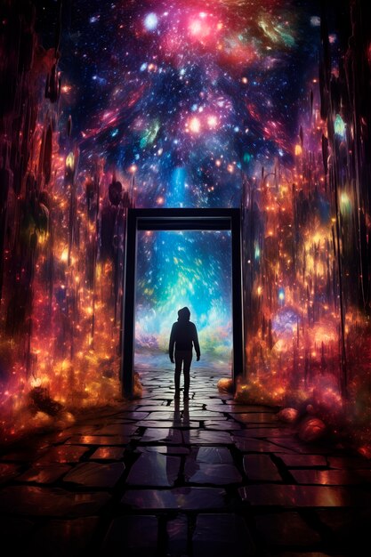 Drzwi prowadzące do magicznego świata.