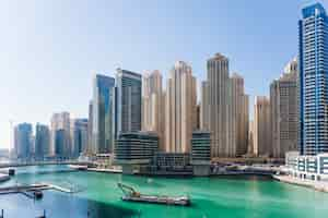 Bezpłatne zdjęcie dubai marina