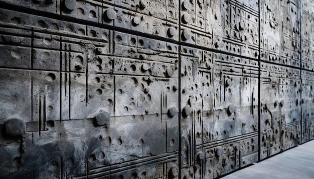 Bezpłatne zdjęcie duchowe drzwi opowiadają starożytne historie generowane przez sztuczną inteligencję