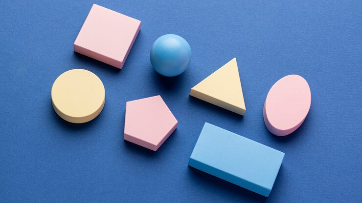 Bezpłatny plik Zdjęcie duży kąt kształtów geometrycznych