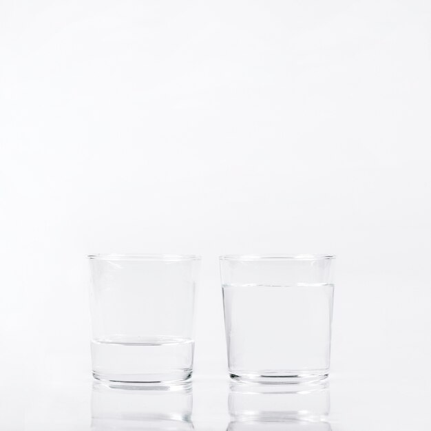 Dwie szklanki wody