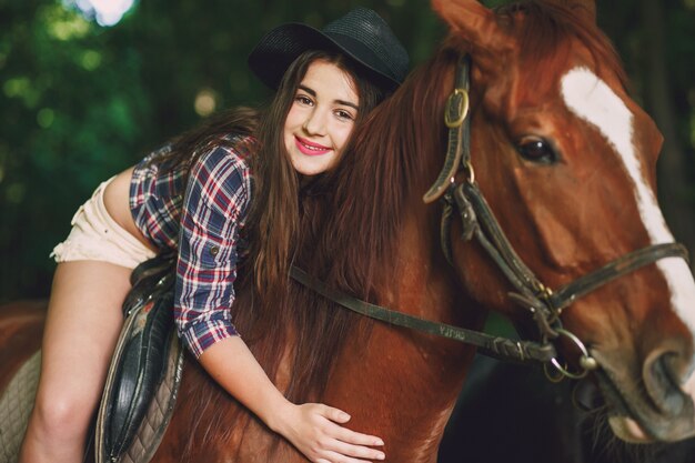 Dziewczyna z koniem