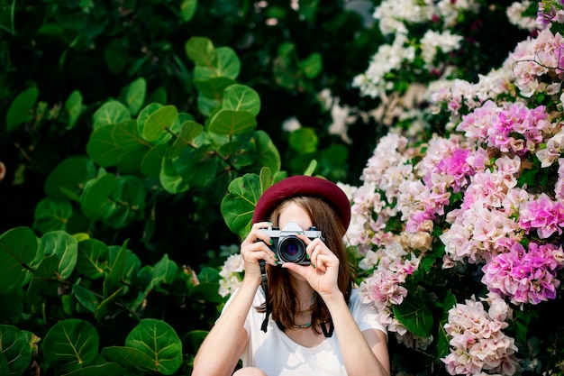 Dziewczyny Kobiety Kamery Przypadkowej Fotografii Fotografii Pojęcie