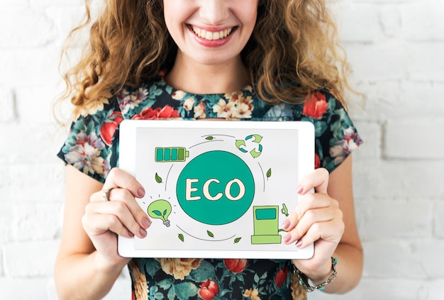 Eco Energy Saving Ochrona środowiska Koncepcja Ekologii