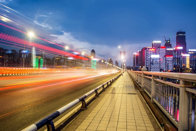 Efekt szybkości ruchu dzięki City Night