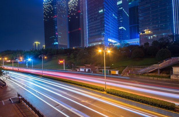 Efekt szybkości ruchu dzięki City Night