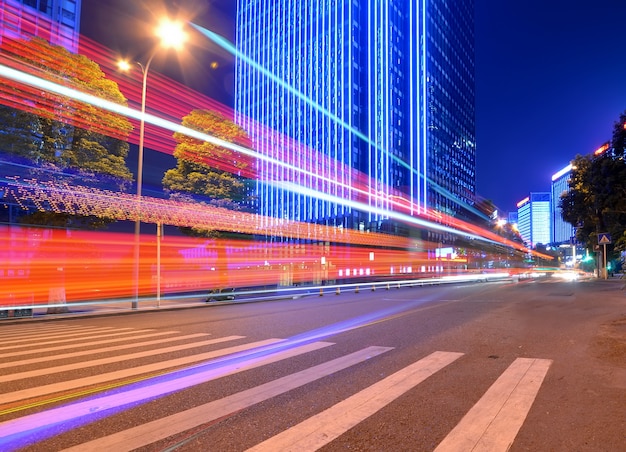 Efekt szybkości ruchu dzięki City Night