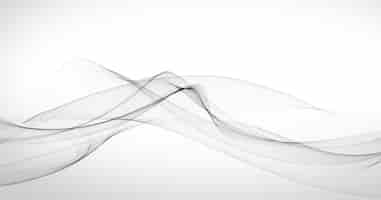 Bezpłatne zdjęcie elegancki biały tło z szarymi abstrakcjonistycznymi kształtami