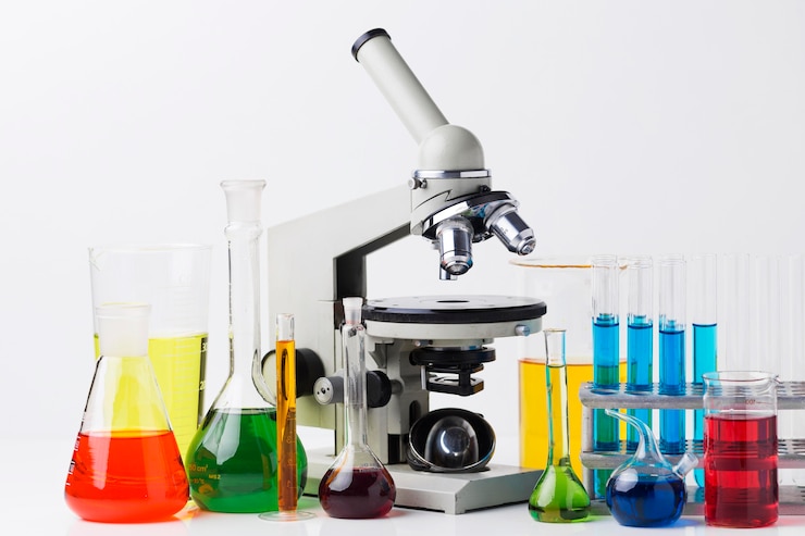 Bezpłatny plik Zdjęcie elementy nauki z przodu o składzie chemicznym