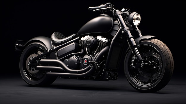 Fajny motocykl w pomieszczeniu