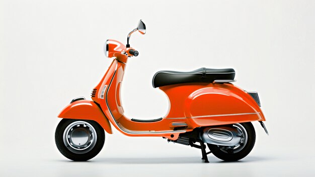 Fajny motocykl w studiu