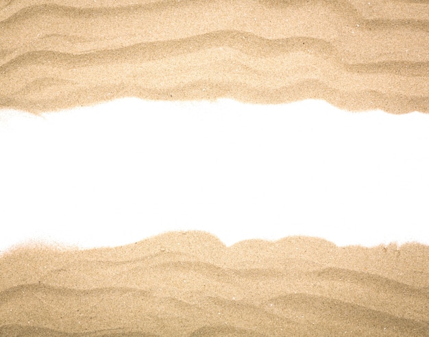 Bezpłatne zdjęcie fantastyczna rama wykonana z piasku