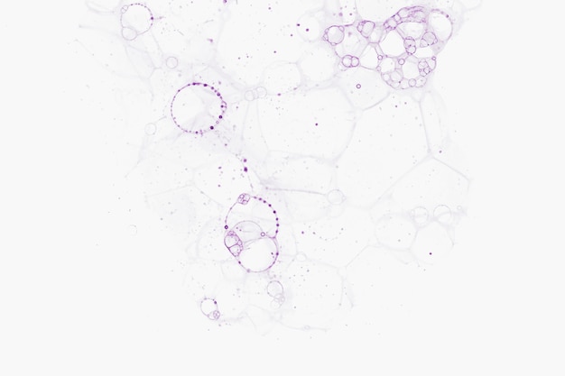 Fioletowy obraz bąbelkowy fioletowe tło w minimalistycznym stylu
