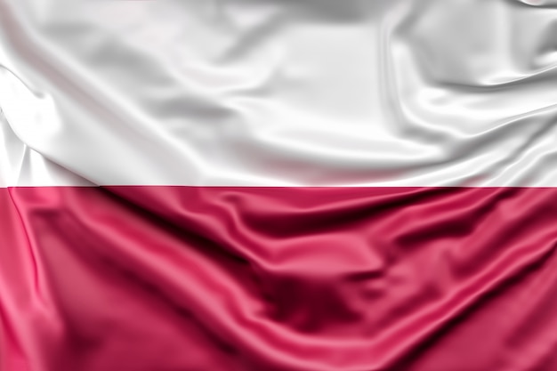 Bezpłatne zdjęcie flaga polski