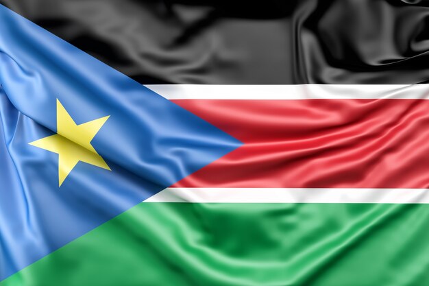 Flaga Sudanu Południowego