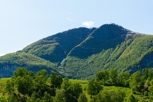 Bezpłatne zdjęcie flam, norwegia, 6 czerwca 2023 r.