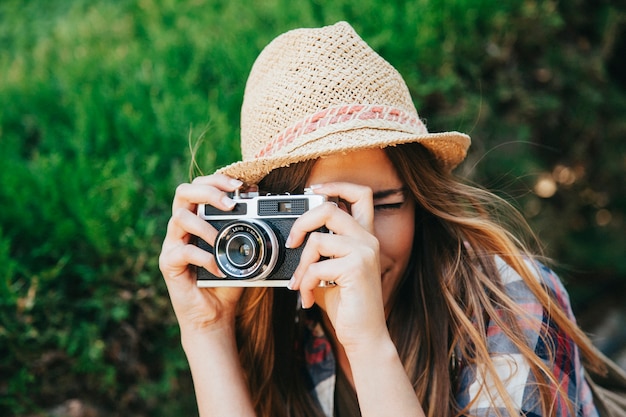 Fotografowanie Turystów W Parku