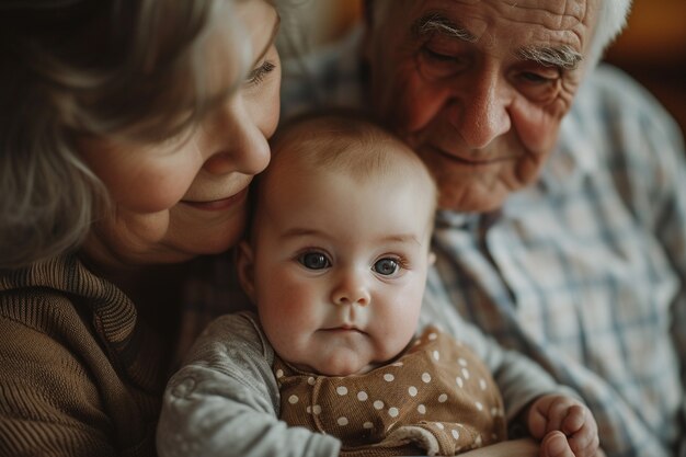 Fotorealistyczny portret nietradycyjnej struktury rodziny