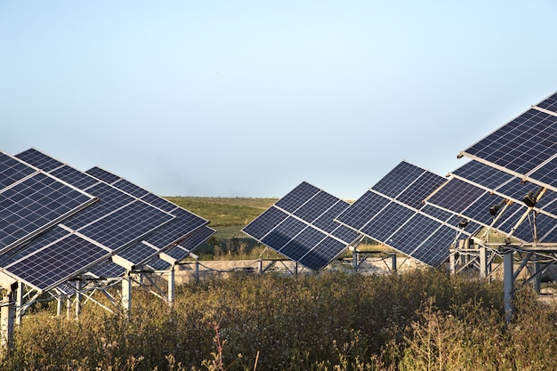 fotowoltaika w elektrowni słonecznej energia z naturalnego.