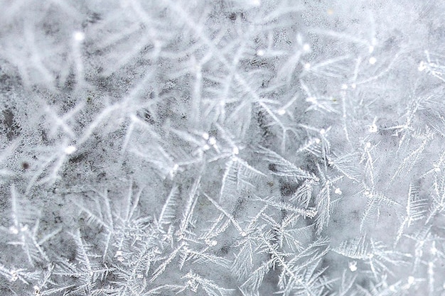Bezpłatne zdjęcie frost na oknie
