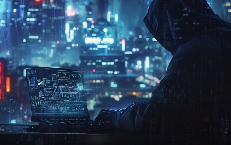 Bezpłatny plik Zdjęcie futuristyczna perspektywa stylu życia cyfrowych nomadów.