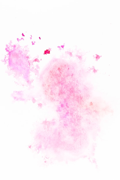Bezpłatne zdjęcie gładka plama różowej farby
