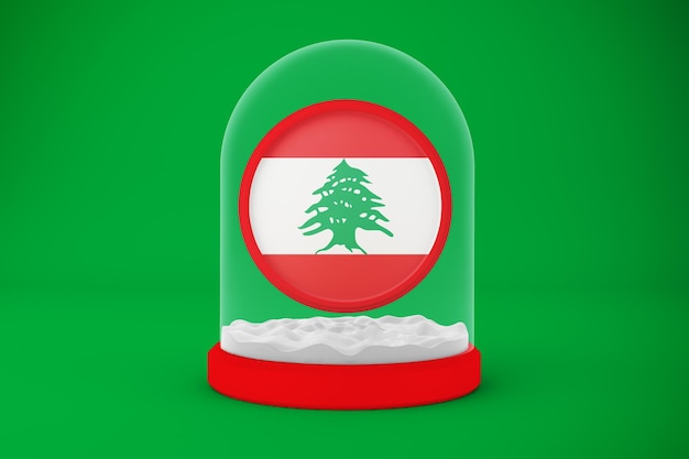 Bezpłatne zdjęcie globus libanu
