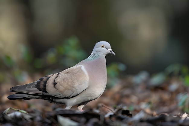 Bezpłatne zdjęcie gołąb w środowisku naturalnym