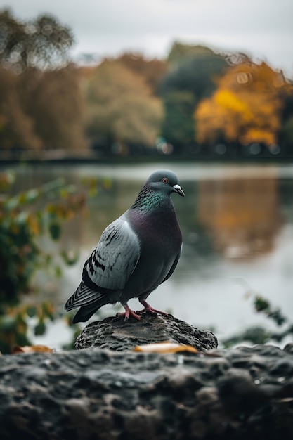 Gołąb w środowisku naturalnym