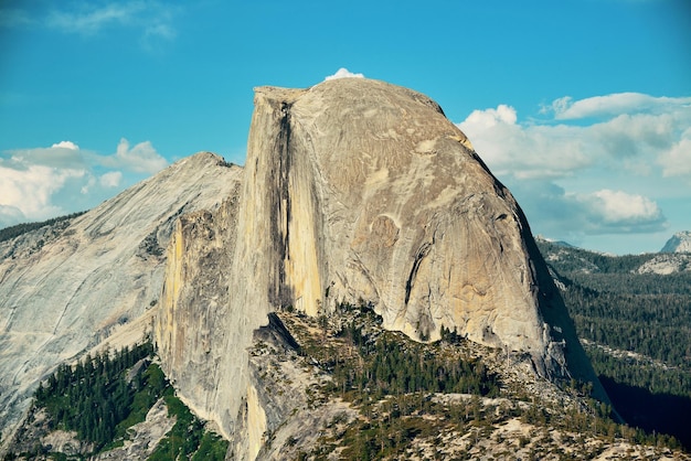 Half Dome W Parku Narodowym Yosemite.