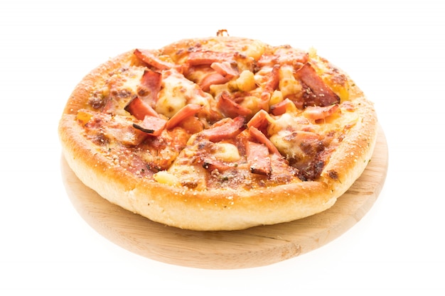 Bezpłatne zdjęcie hawajska pizza