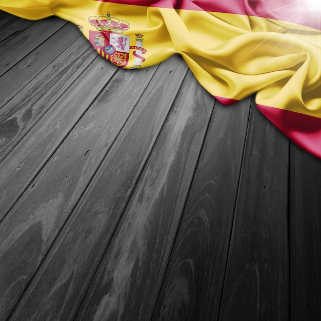 Bezpłatne zdjęcie hiszpania flag background