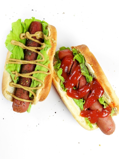 Bezpłatne zdjęcie hot dog