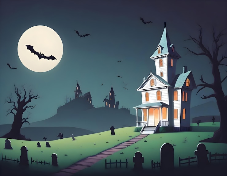 Bezpłatny plik Zdjęcie ilustracja tła halloween