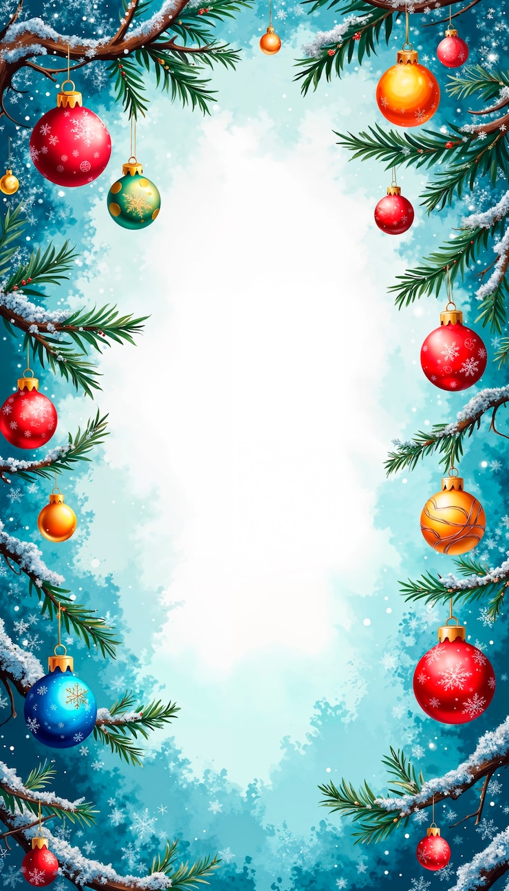 Bezpłatny plik Zdjęcie ilustracja tła świątecznych bauble
