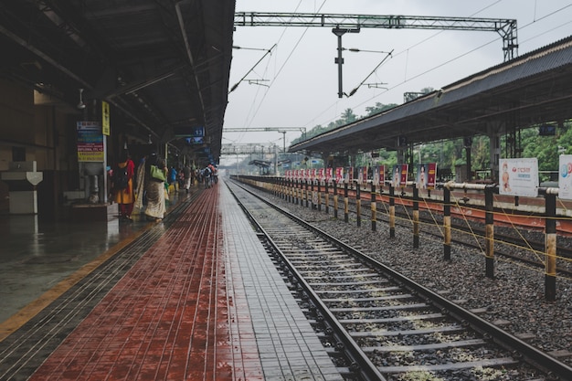 Indyjski dworzec kolejowy