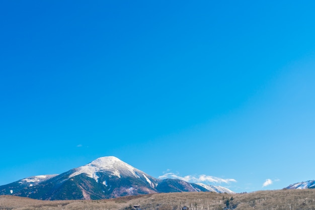 Bezpłatne zdjęcie japonia winter mountain