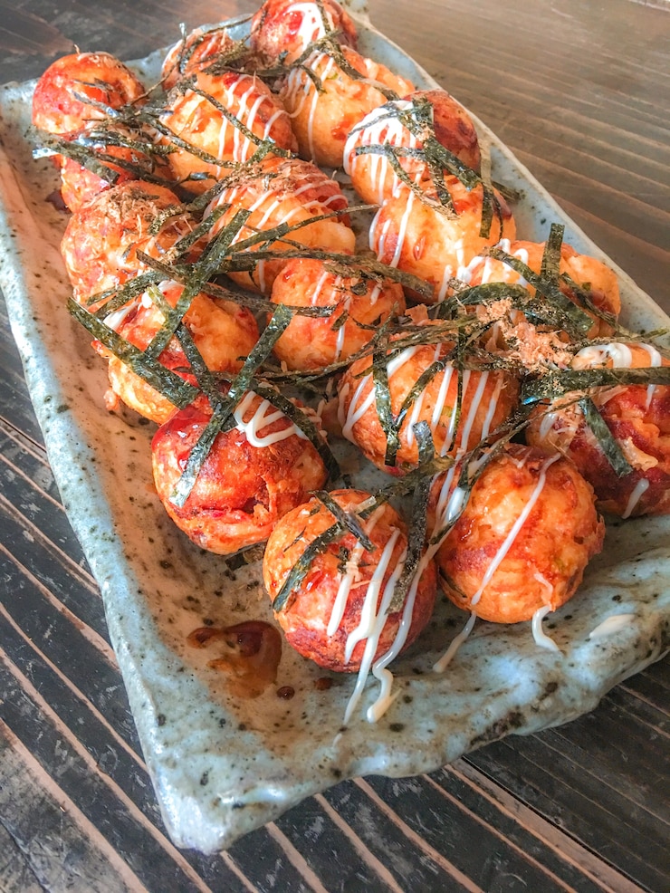 Bezpłatny plik Zdjęcie japońskie jedzenie takoyaki