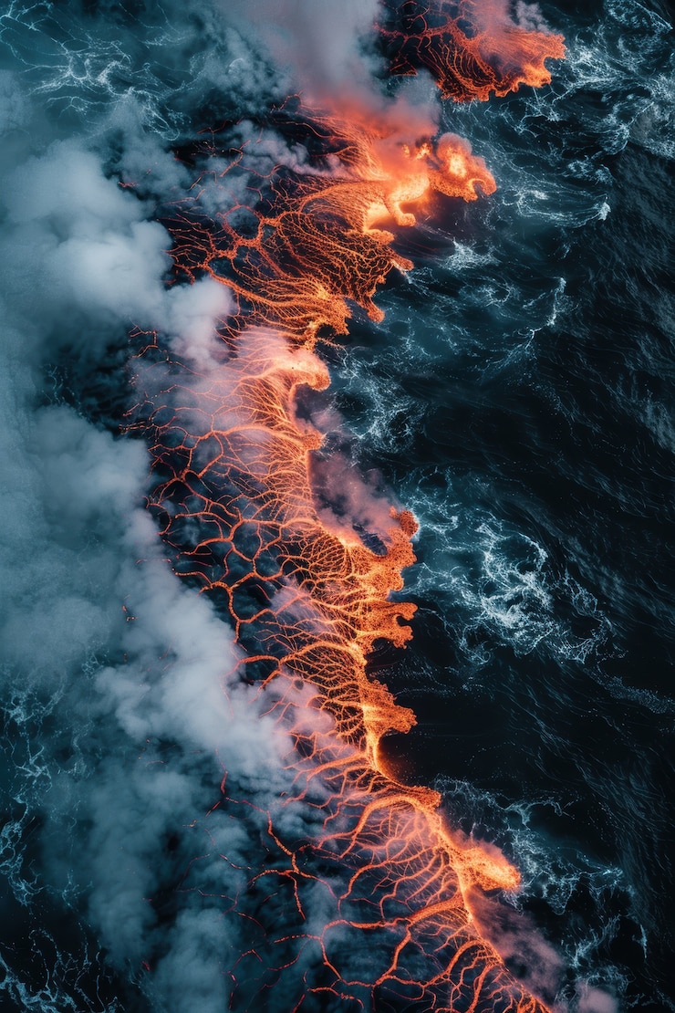 Bezpłatny plik Zdjęcie katastrofa naturalna erupcja wulkaniczna