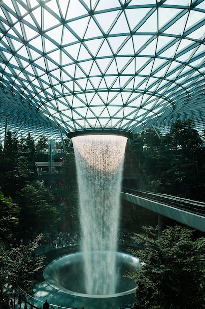 klejnot fontanna w Singapurze