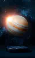 Bezpłatne zdjęcie kolaż planet układu słonecznego