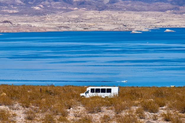 Bezpłatne zdjęcie kolorado rzeka w nevada, usa