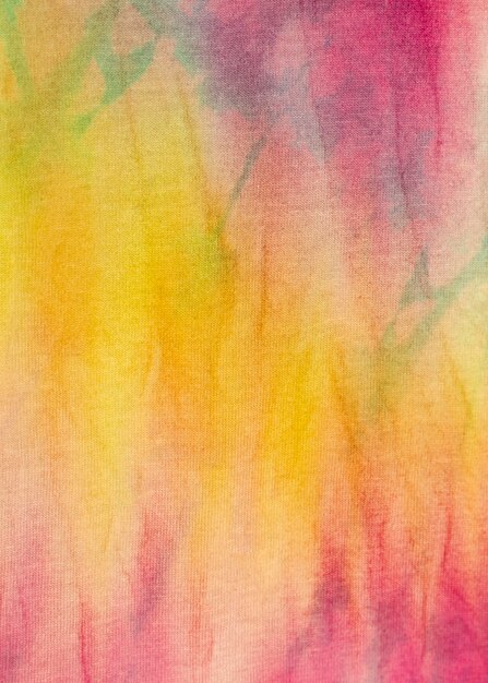 Kolorowa powierzchnia tkaniny tie-dye