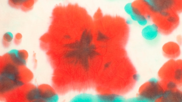 Kolorowy gradient powierzchni tkaniny tie-dye