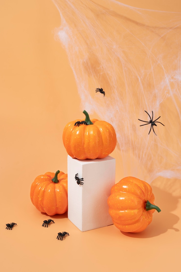 Bezpłatny plik Zdjęcie kompozycja kreatywnych elementów halloween