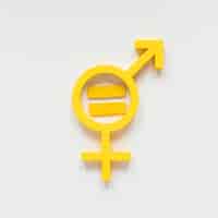 Bezpłatne zdjęcie koncepcja kolorowy symbol równych praw