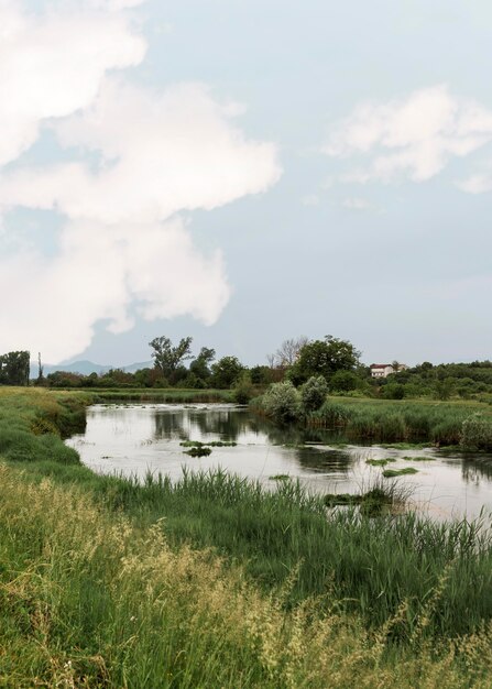 Koncepcja obszarów wiejskich z rzeką